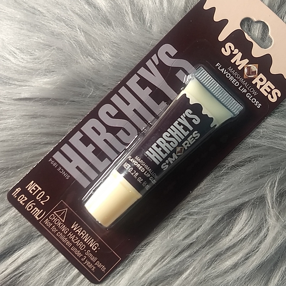 Marshmallow Flavored Hershey's S'Mores Lip Gloss , Factory Sealed Package